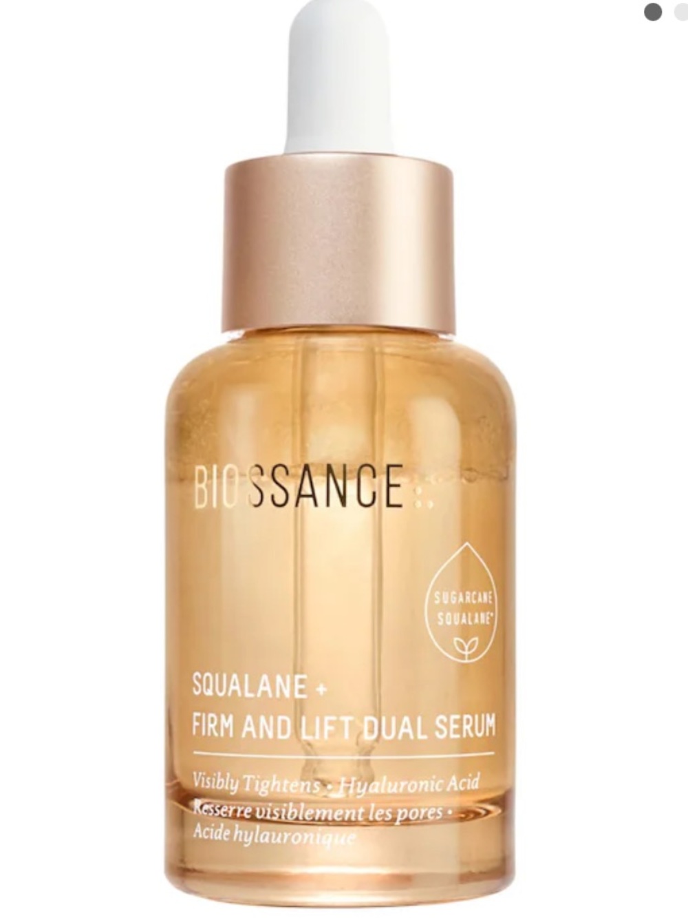Biossance
Firm and Lift Hydrating Dual Serum with Hyaluronic Aciid Squalane